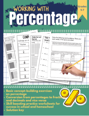 Practicing Percentage Workbook Image