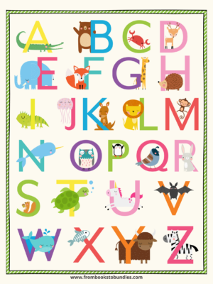 kindergarten english alphabet recognition poster and flash cards