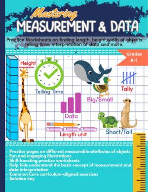 Mastering Measurement and Data Workbook Image