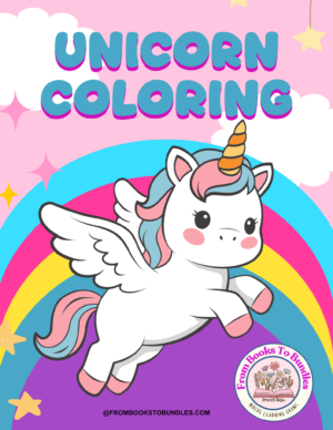 unicorn coloring pages for kids 5 7 years